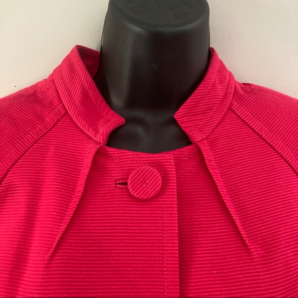 Talbots Raspberry Pink Short Swing Jacket - Picture 3 of 7